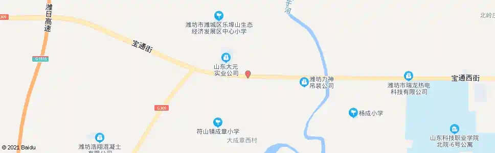 潍坊山水集团_公交站地图_潍坊公交_妙搜公交查询2025