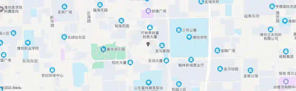 潍坊肿瘤医院_公交站地图_潍坊公交_妙搜公交查询2025