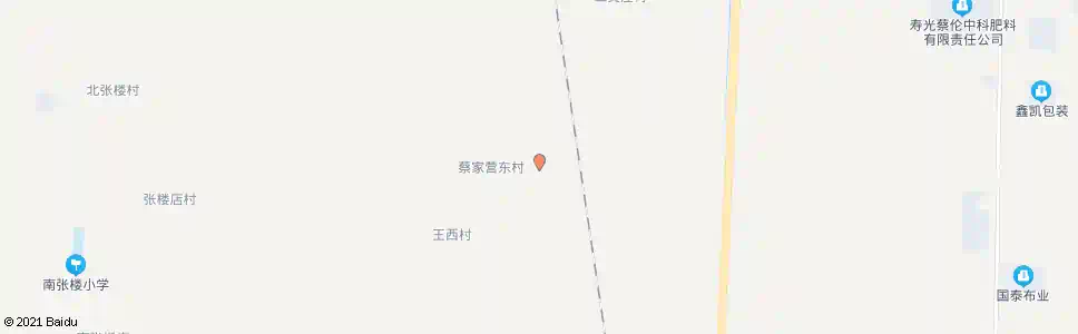 潍坊蔡家营_公交站地图_潍坊公交_妙搜公交查询2025