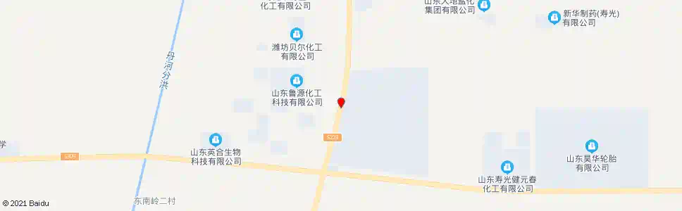 潍坊昊邦化工_公交站地图_潍坊公交_妙搜公交查询2025