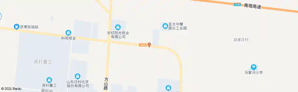潍坊阳光纸业_公交站地图_潍坊公交_妙搜公交查询2025