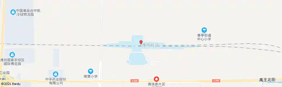 潍坊浮烟山北路_公交站地图_潍坊公交_妙搜公交查询2025