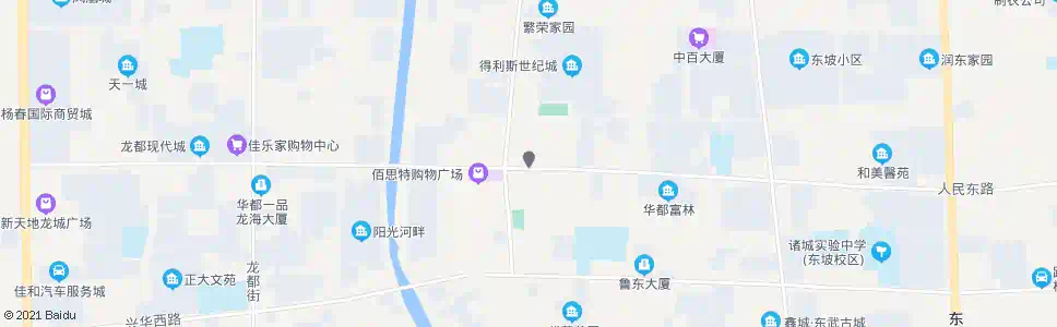 潍坊新华书店(人民东路)_公交站地图_潍坊公交_妙搜公交查询2025