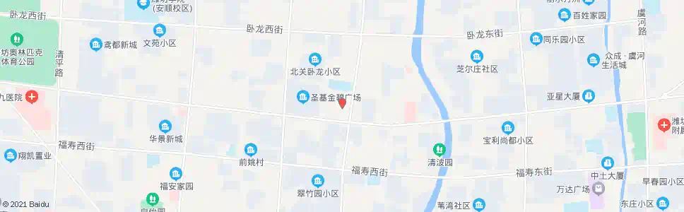潍坊新纪元市场_公交站地图_潍坊公交_妙搜公交查询2025