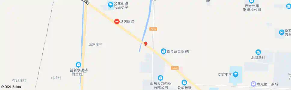 潍坊西二环路口_公交站地图_潍坊公交_妙搜公交查询2025