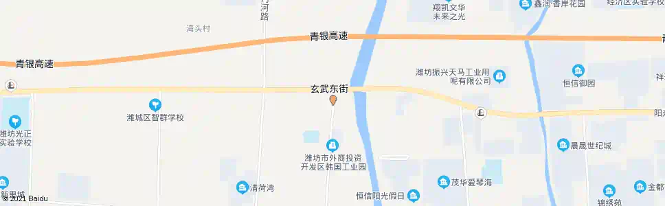 潍坊东夏庄_公交站地图_潍坊公交_妙搜公交查询2025