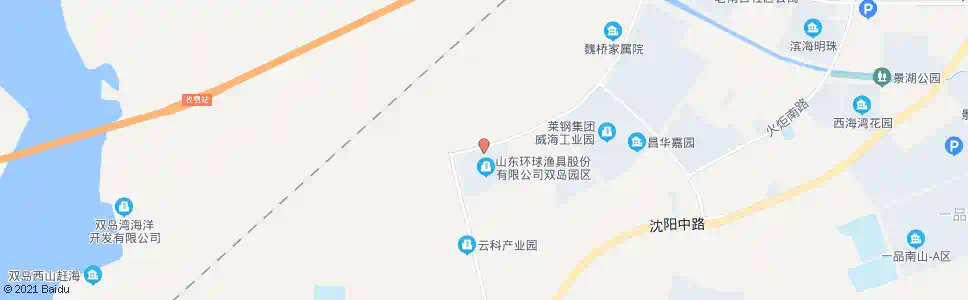 威海环球园区_公交站地图_威海公交_妙搜公交查询2025