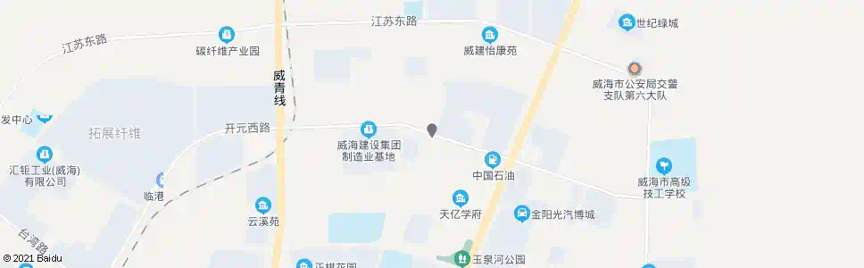 威海广泰科技_公交站地图_威海公交_妙搜公交查询2025