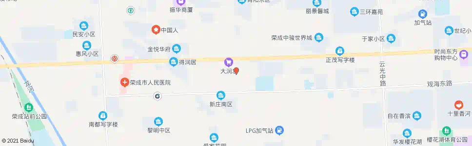 威海仁居小区_公交站地图_威海公交_妙搜公交查询2025