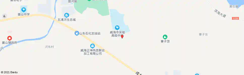 威海爱于庄_公交站地图_威海公交_妙搜公交查询2025