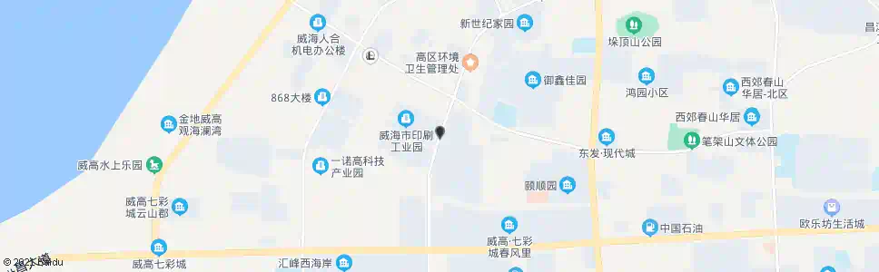 威海因塔思电子_公交站地图_威海公交_妙搜公交查询2025