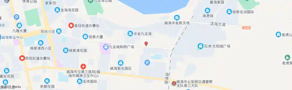 威海交校训练基地_公交站地图_威海公交_妙搜公交查询2025