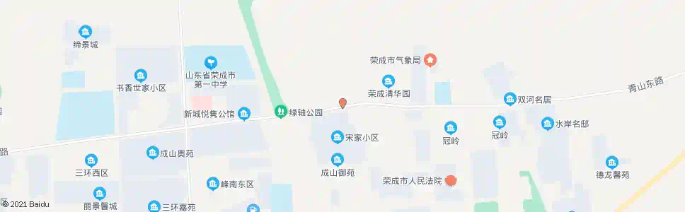 威海成山御苑_公交站地图_威海公交_妙搜公交查询2025