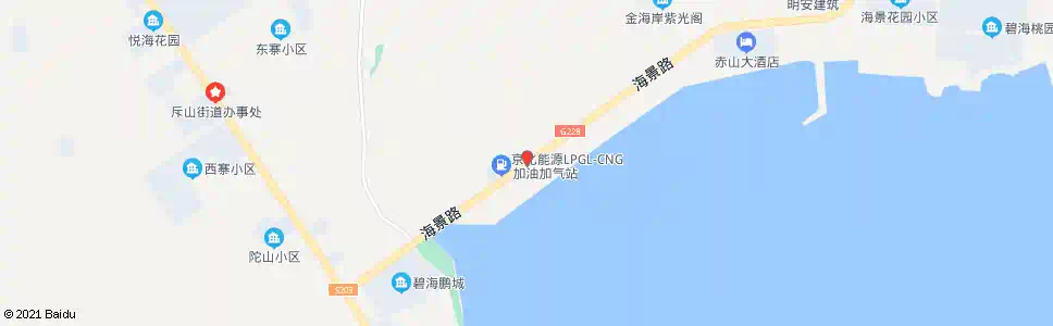 威海海水浴场西站_公交站地图_威海公交_妙搜公交查询2025