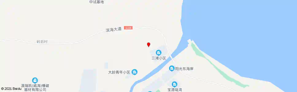 威海卫家滩_公交站地图_威海公交_妙搜公交查询2025