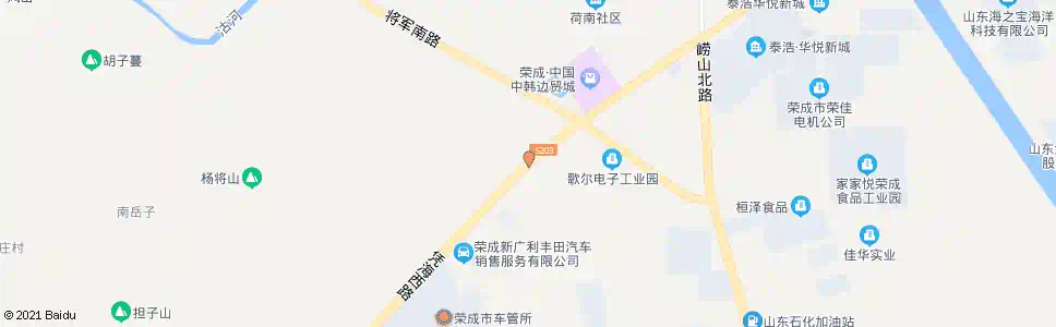 威海大迟家_公交站地图_威海公交_妙搜公交查询2025