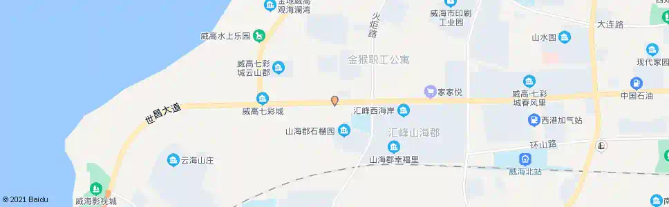 威海长安福特专卖_公交站地图_威海公交_妙搜公交查询2025