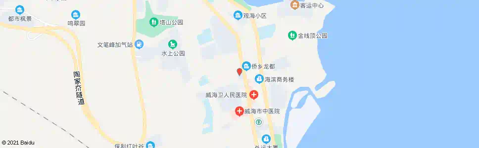 威海经区中国银行_公交站地图_威海公交_妙搜公交查询2025