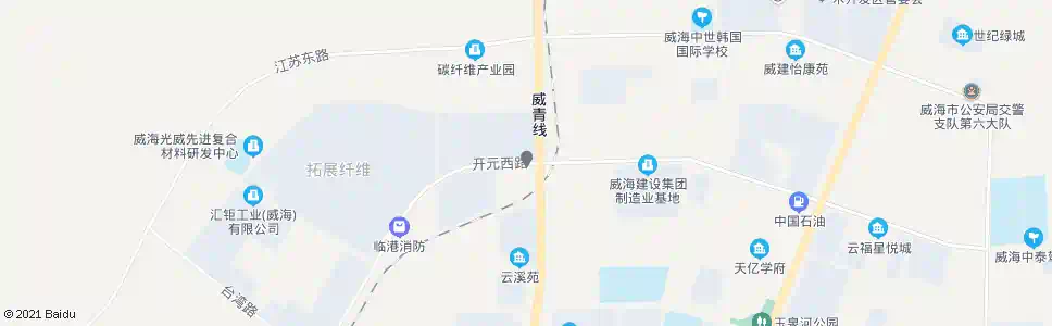 威海怡和专用车_公交站地图_威海公交_妙搜公交查询2025