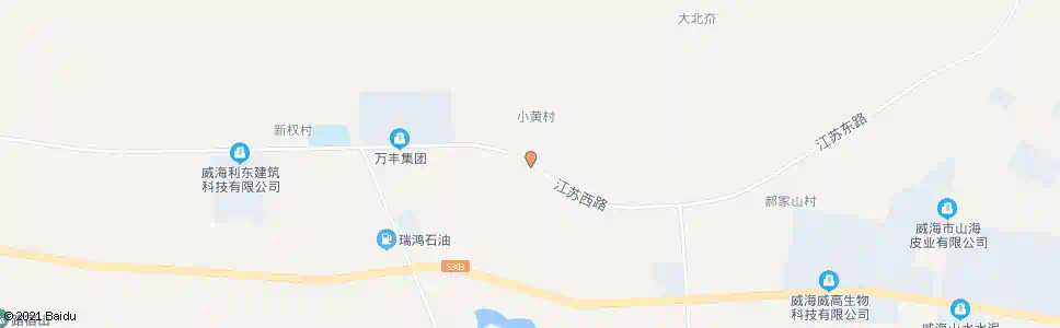 威海小黄_公交站地图_威海公交_妙搜公交查询2025