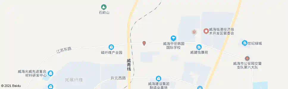 威海临港区全民健身中心(马家屯)_公交站地图_威海公交_妙搜公交查询2025