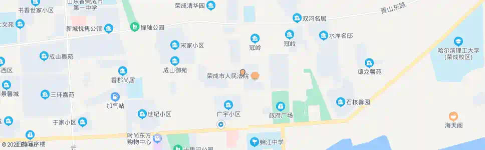 威海德平小区_公交站地图_威海公交_妙搜公交查询2025