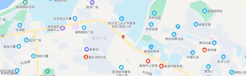 威海哈工大_公交站地图_威海公交_妙搜公交查询2025