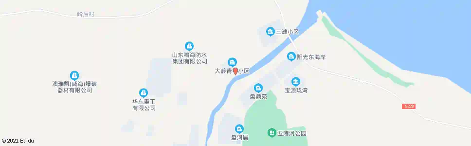 威海张家滩西_公交站地图_威海公交_妙搜公交查询2025