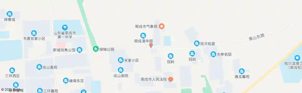 威海荣华房地产_公交站地图_威海公交_妙搜公交查询2025