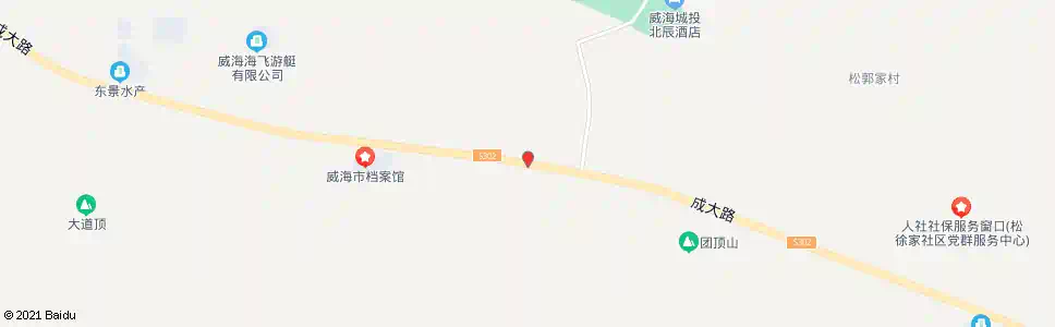 威海盐滩_公交站地图_威海公交_妙搜公交查询2025