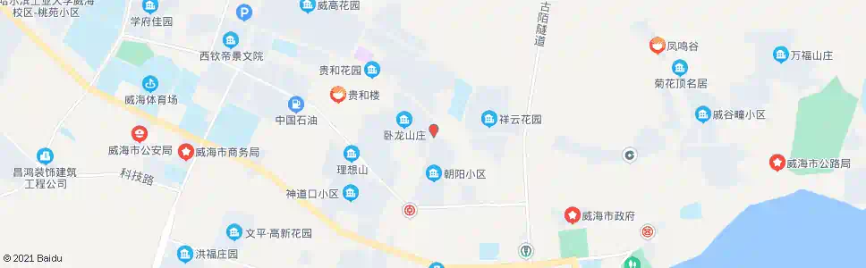 威海西北山村委_公交站地图_威海公交_妙搜公交查询2025