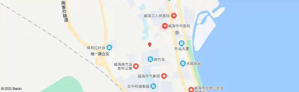 威海大川东_公交站地图_威海公交_妙搜公交查询2025