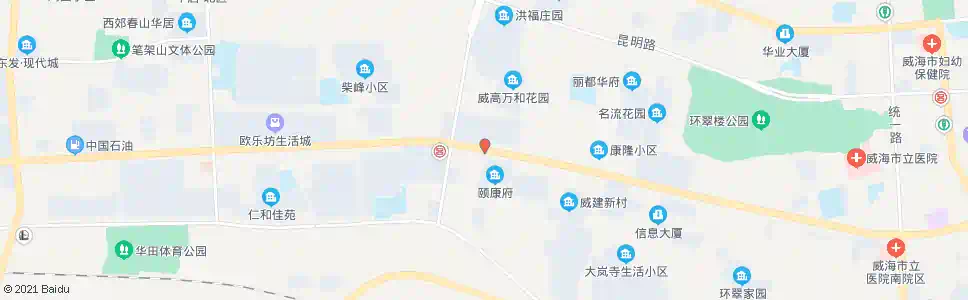 威海万家疃_公交站地图_威海公交_妙搜公交查询2025