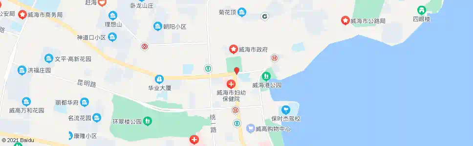 威海怡海专用车_公交站地图_威海公交_妙搜公交查询2025