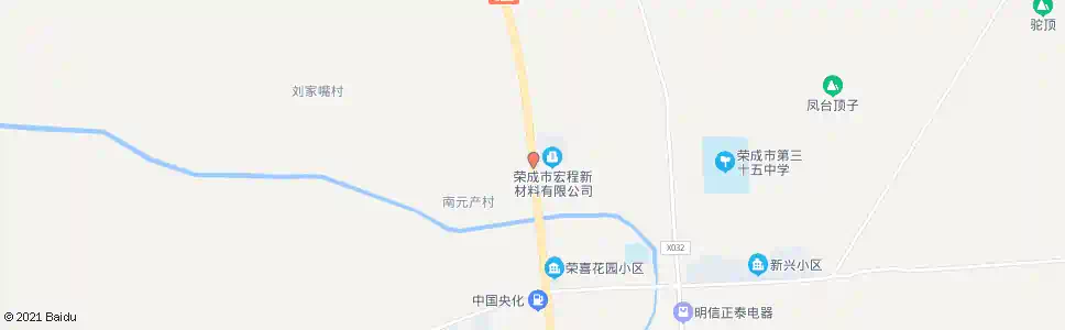 威海北元产_公交站地图_威海公交_妙搜公交查询2025