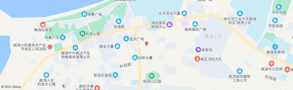 威海火炬五街_公交站地图_威海公交_妙搜公交查询2025