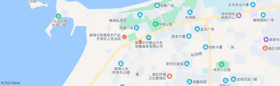 威海火炬大厦_公交站地图_威海公交_妙搜公交查询2025