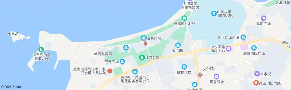 威海国际海景城_公交站地图_威海公交_妙搜公交查询2025
