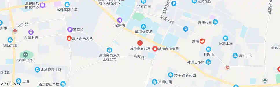 威海区公安局_公交站地图_威海公交_妙搜公交查询2025