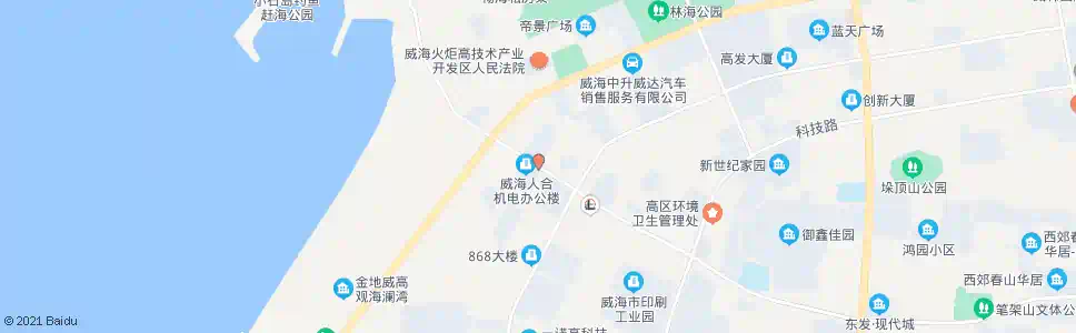 威海绿洲新城_公交站地图_威海公交_妙搜公交查询2025