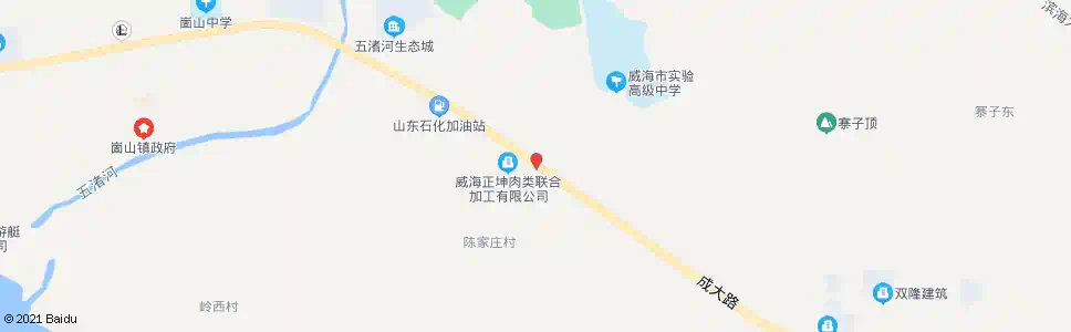 威海陈家庄_公交站地图_威海公交_妙搜公交查询2025