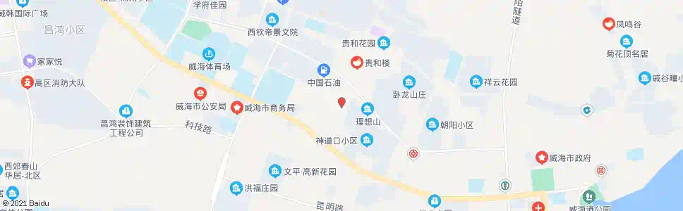 威海万福居委会_公交站地图_威海公交_妙搜公交查询2025