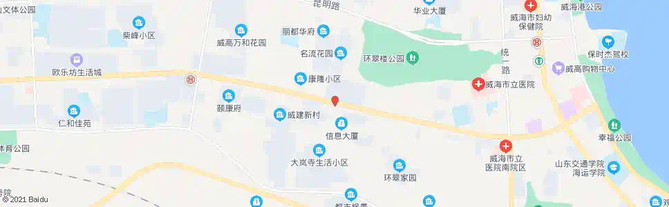 威海寨子(兰花办公用品)_公交站地图_威海公交_妙搜公交查询2025