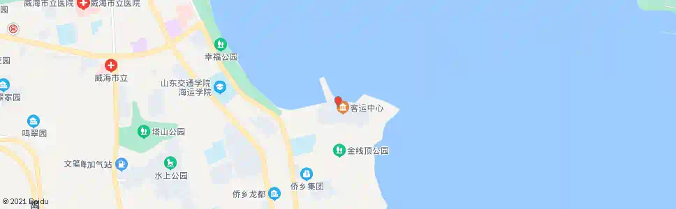 威海旅游码头_公交站地图_威海公交_妙搜公交查询2025