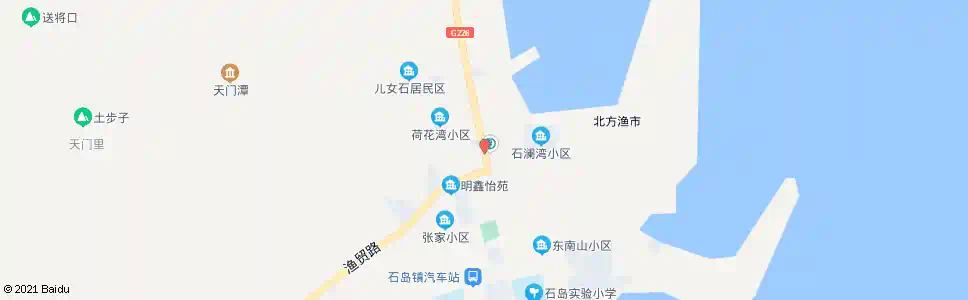 威海渔人码头_公交站地图_威海公交_妙搜公交查询2025