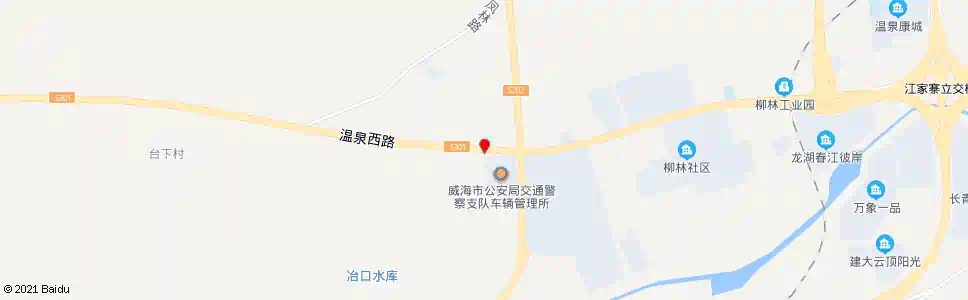 威海车管所北门_公交站地图_威海公交_妙搜公交查询2025