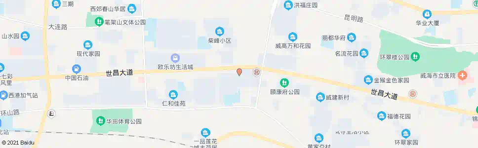 威海黄家沟(泰乐家园)_公交站地图_威海公交_妙搜公交查询2025