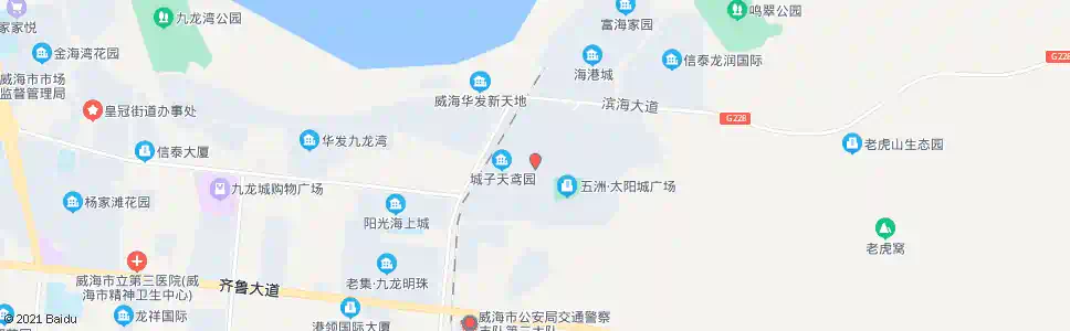 威海天琴园_公交站地图_威海公交_妙搜公交查询2025
