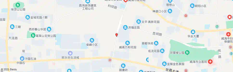 威海阮家寺_公交站地图_威海公交_妙搜公交查询2025