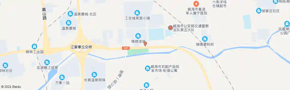威海虎山农行_公交站地图_威海公交_妙搜公交查询2025